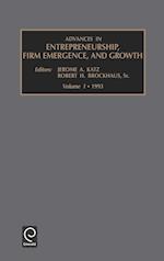 Advances in Entrepreneurship, Firm Emergence and Growth