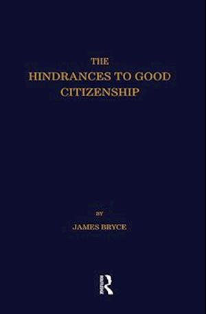 Hindrances to Good Citizenship