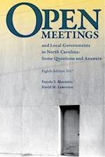 Open Meetings and Local Governments in North Carolina