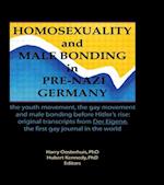 Homosexuality and Male Bonding in Pre-Nazi Germany