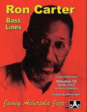 Ron Carter Bass Lines, Vol 15