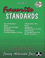 Jamey Aebersold Jazz -- Favorite Standards, Vol 22