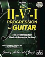 Jamey Aebersold Jazz -- The II-V7-I Progression for Guitar, Vol 3