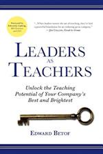 Leaders as Teachers (Paperback)