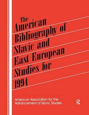 The American Bibliography of Slavic and East European Studies