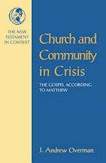 The Church and Community in Crisis