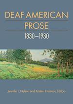 Deaf American Prose 1830-1930