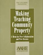 Making Teaching Community Property