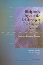 Disciplinary Styles in the Scholarship of Teaching and Lear