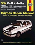 VW Golf, GTI and Jetta (93-98) and VW Cabrio (95-02) petrol & diesel Haynes Repair Manual (USA)
