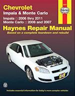Chevrolet Impala (2006-2011) & Monte Carlo (2006-2007) Haynes Repair Manual (USA)
