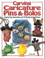 Carving Caricature Pins and Bolos