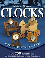 Miniature Wooden Clocks for the Scroll Saw