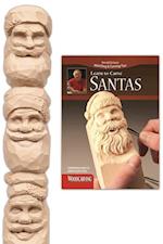 Learn to Carve Santa Study Stick Kit