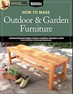 How to Make Outdoor & Garden Furniture