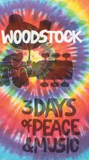 Woodstock Lined Journal Tie-Dye Logo
