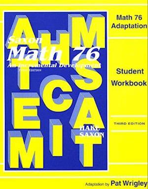 Saxon Math 7/6 Special Populations