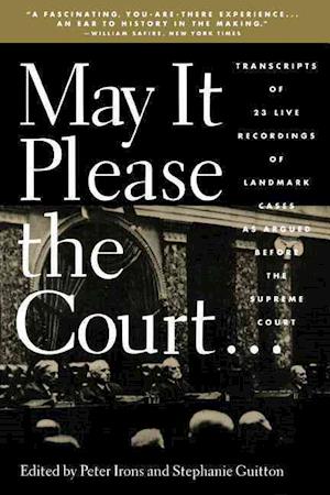Få May It Please the Court af som Paperback bog på engelsk