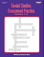 Social Studies Crossword Puzzles Grades 1-4