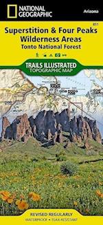 Maps, N:  Superstition & Four Peaks Wilderness Areas, Tonto