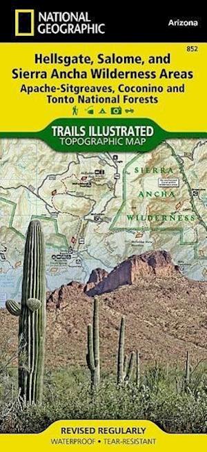 Maps, N:  Hellsgate, Salome & Sierra Ancha Wilderness Areas,