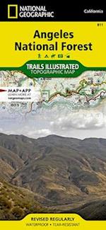 Angeles National Forest, California, USA Outdoor Recreation Map