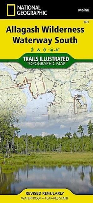 Maps, N:  Allagash Wilderness Waterway, South