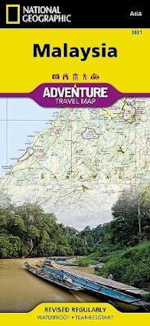 Malaysia Adventure Travel Map