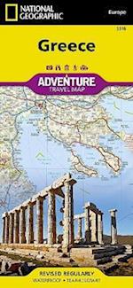 Greece Adventure Travel Map