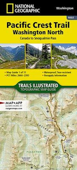 Pacific Crest Trail, Washington North [canada to Snoqualmie Pass]