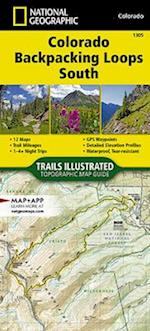 Trails Illustrated 1305 Colorado Backpacking Loops South