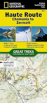 Haute Route (Chamonix-Zermatt) (France, Switzerland) 1:50 000