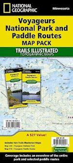 Voyageurs National Park and Paddle Routes [map Pack Bundle]