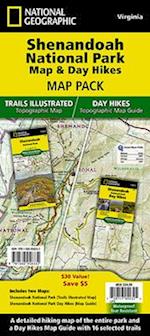 Shenandoah National Park Map & Day Hikes [map Pack Bundle]