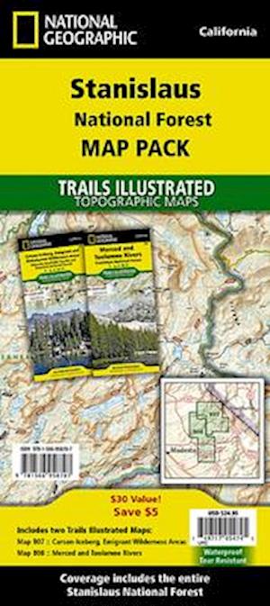 Stanislaus National Forest [map Pack Bundle]