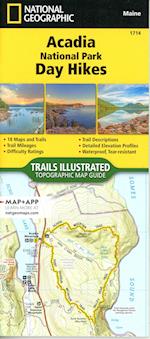 Acadia National Park Day Hikes Map