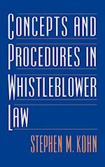 Concepts and Procedures in Whistleblower Law