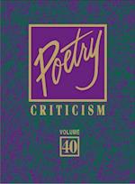 Poetry Criticism, Volume 159