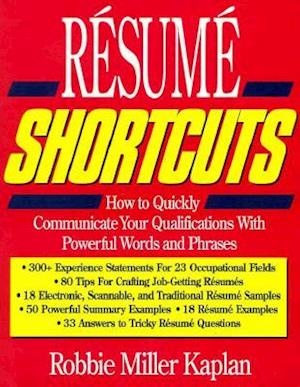 Resume Shortcuts