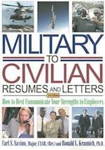 Military-To-Civilian Resumes and Letters