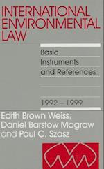 International Environmental Law 1992-1999