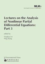 Lectures on the Analysis of Nonlinear Partial Differential Equations