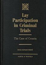 Lay Participation in Criminal Trials