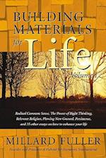 Building Materials for Life, Volume I