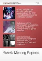 Annals Meeting Reports, V 1242, Research Advances in Bipolar Disorder and Shwachman–Diamond Syndrome