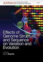 Effects of Genome Structure and Sequence on the Generation of Variation and Evolution, Volume 1267