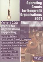 Operating Grants for Nonprofit Organizations 2001
