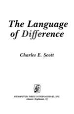 The Language of Difference