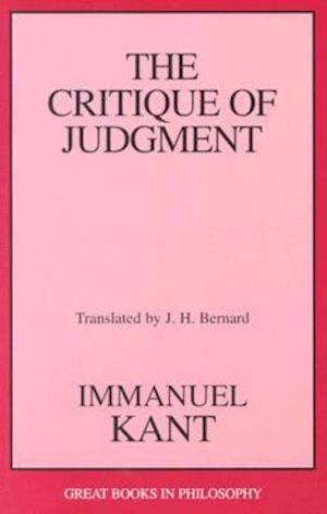 The Critique of Judgment