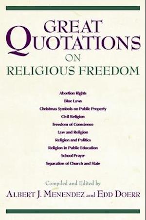 GREAT QUOTATIONS ON RELIGIOUS FREEDOM